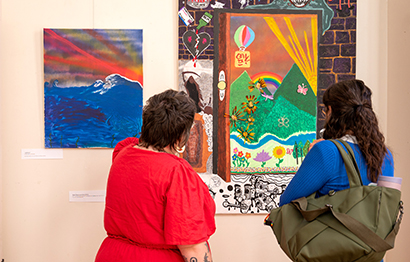Seeing more than a diagnosis: art celebrates creativity, connection and recovery